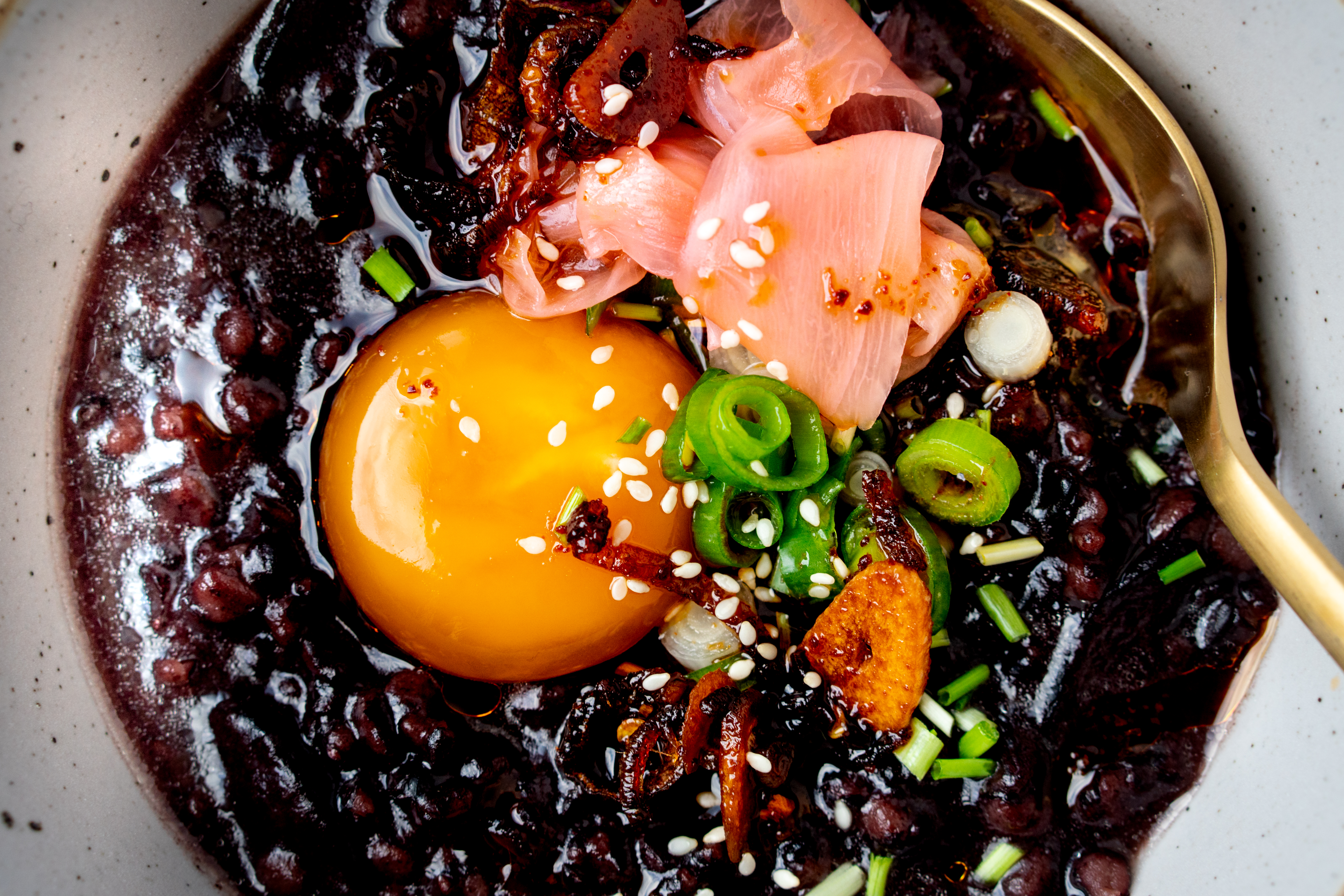 Congee van zwarte rijst recept