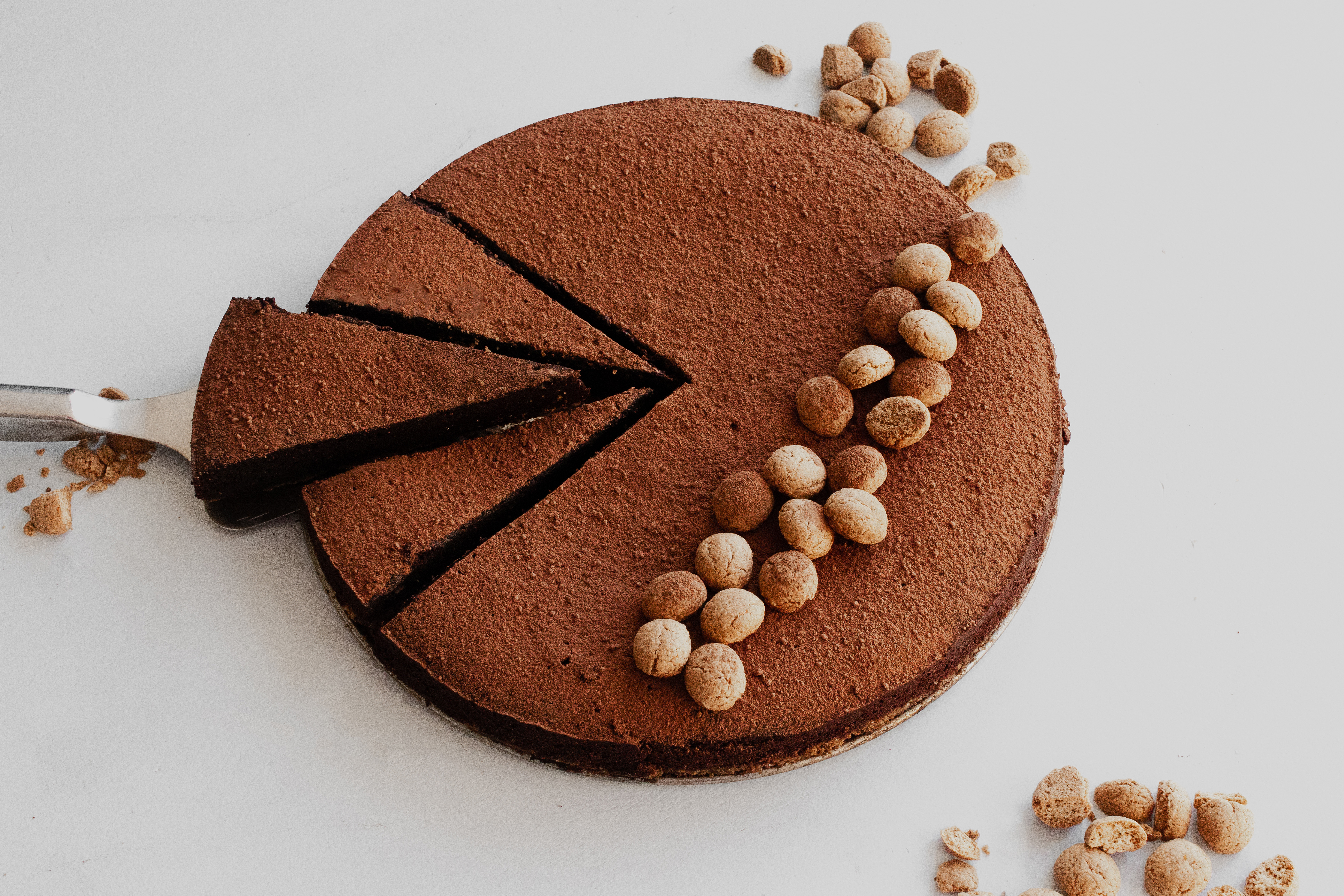 Smeuïge pepernoten taart