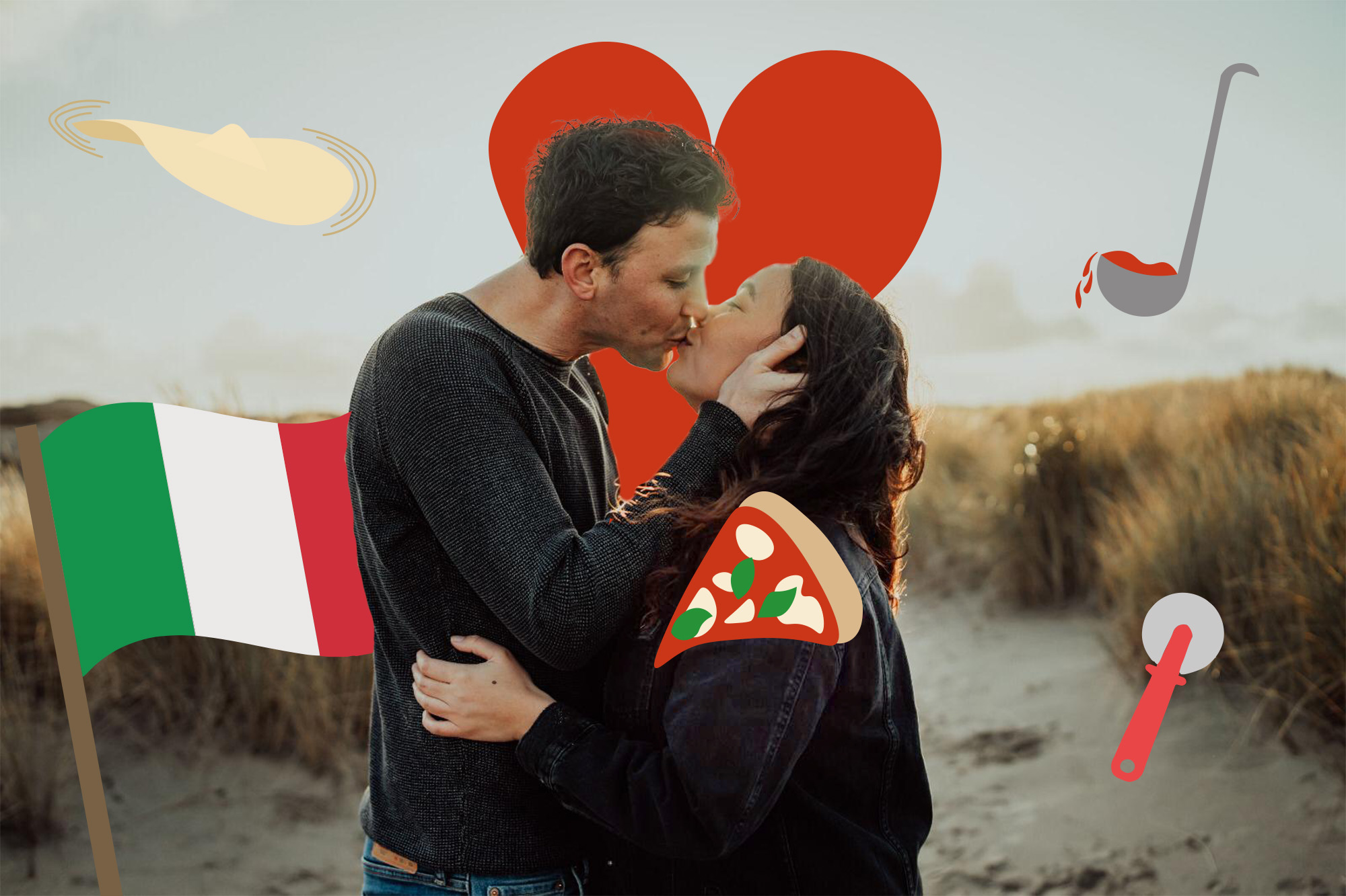 Liefde gaat door de maag: 'Hij rekende af en we lieten driekwart pizza