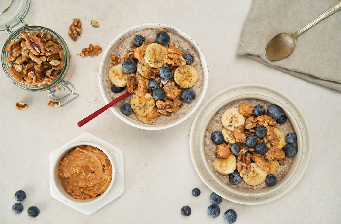 Campina plantaardig ontbijt bowl