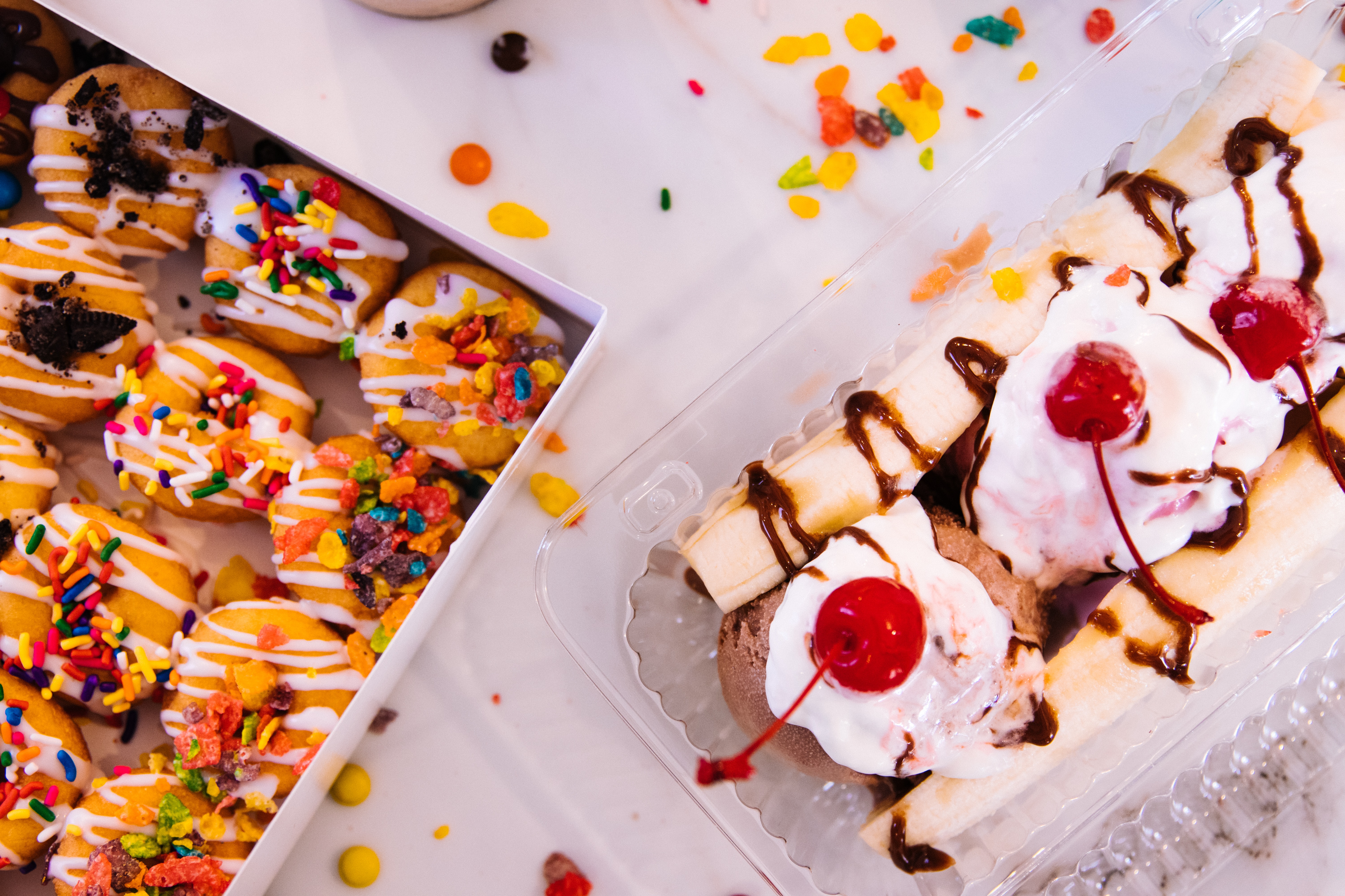 banana split stock unsplash