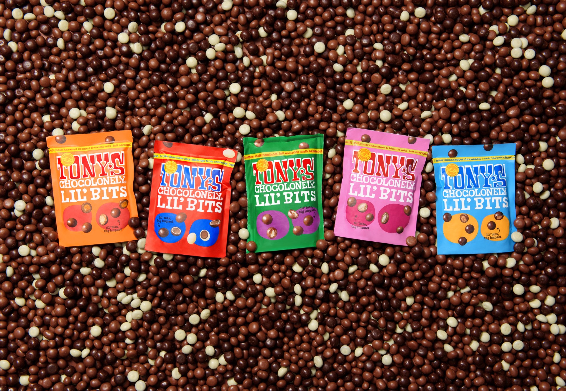 Tony's Chocolonely Tiny Tony's Mix – 7 Oz (200g) – Assorted Mini Chocolate Bars