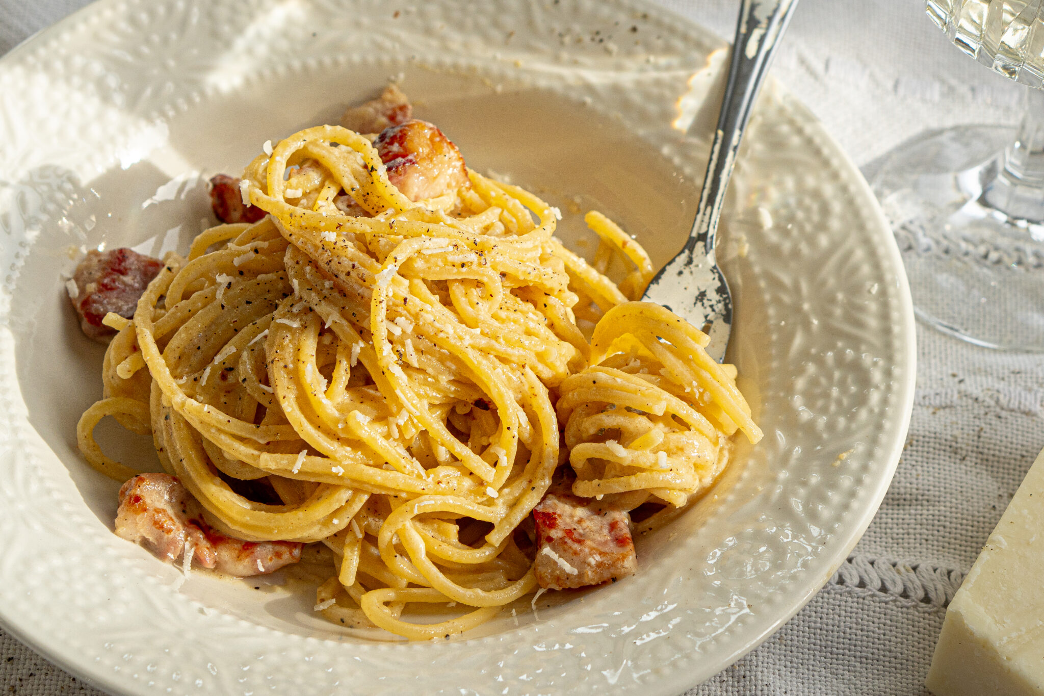 Pasta carbonara