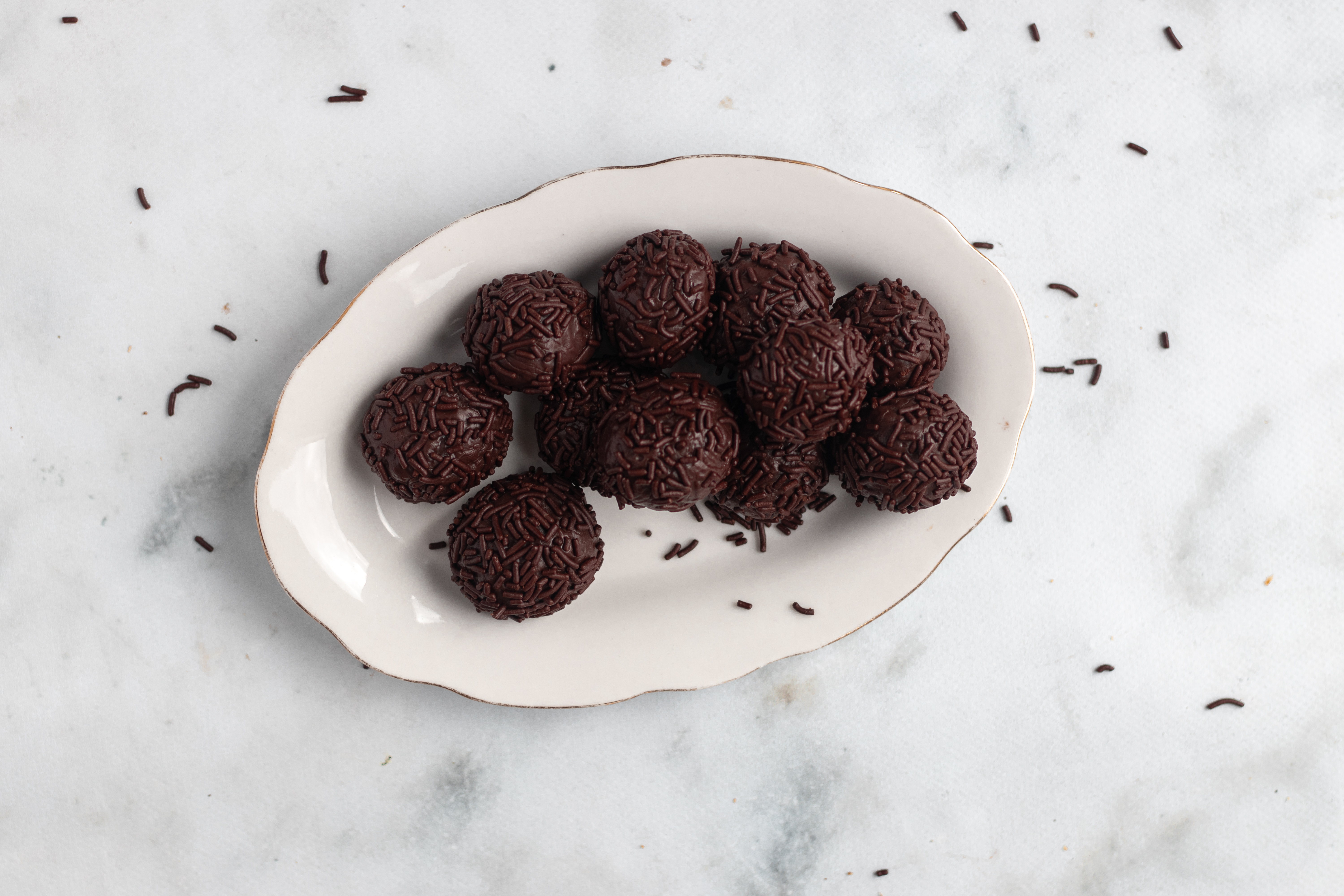 brigadeiro / makkeijke chocoladetruffels