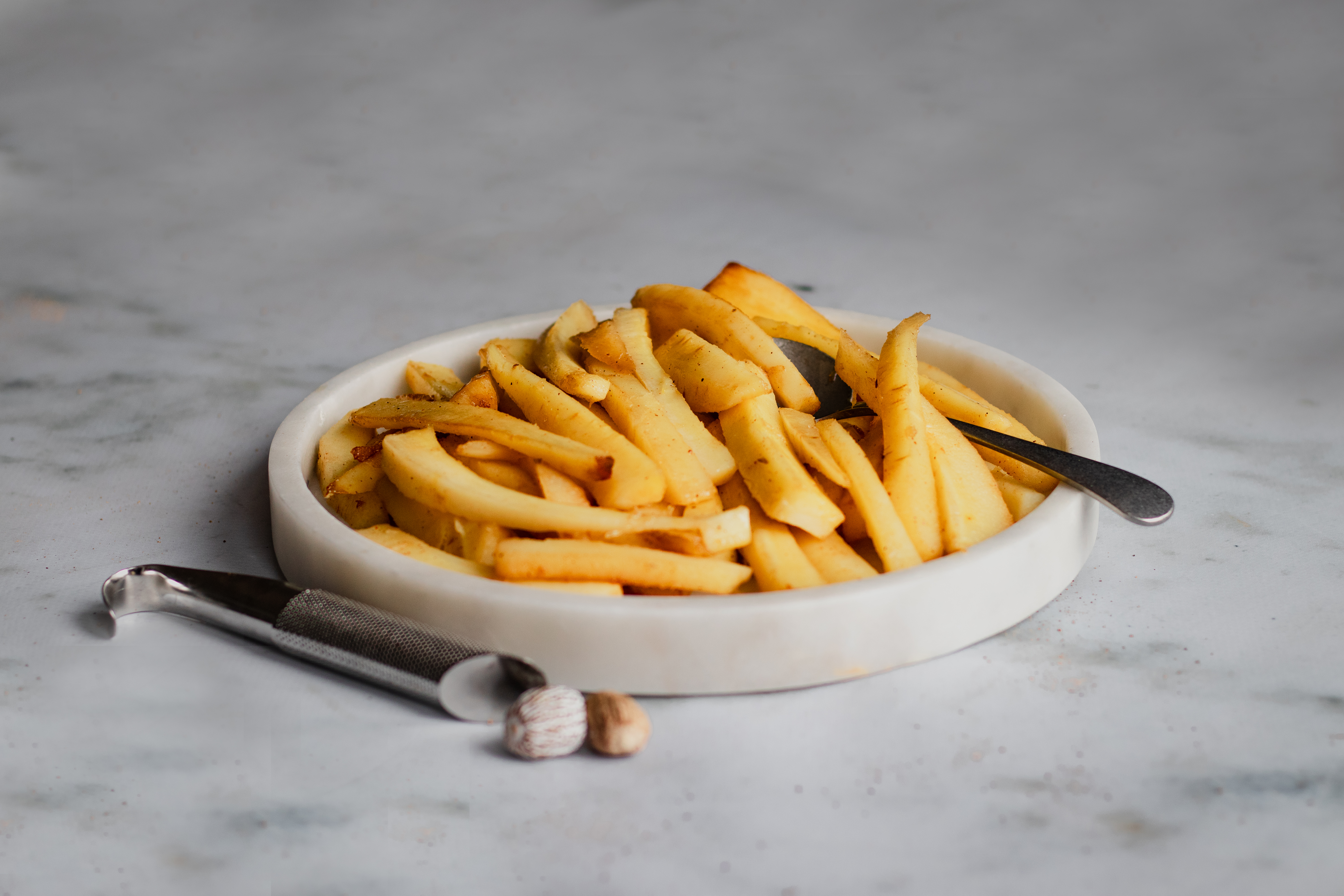 Sticky pastinaak bereiden