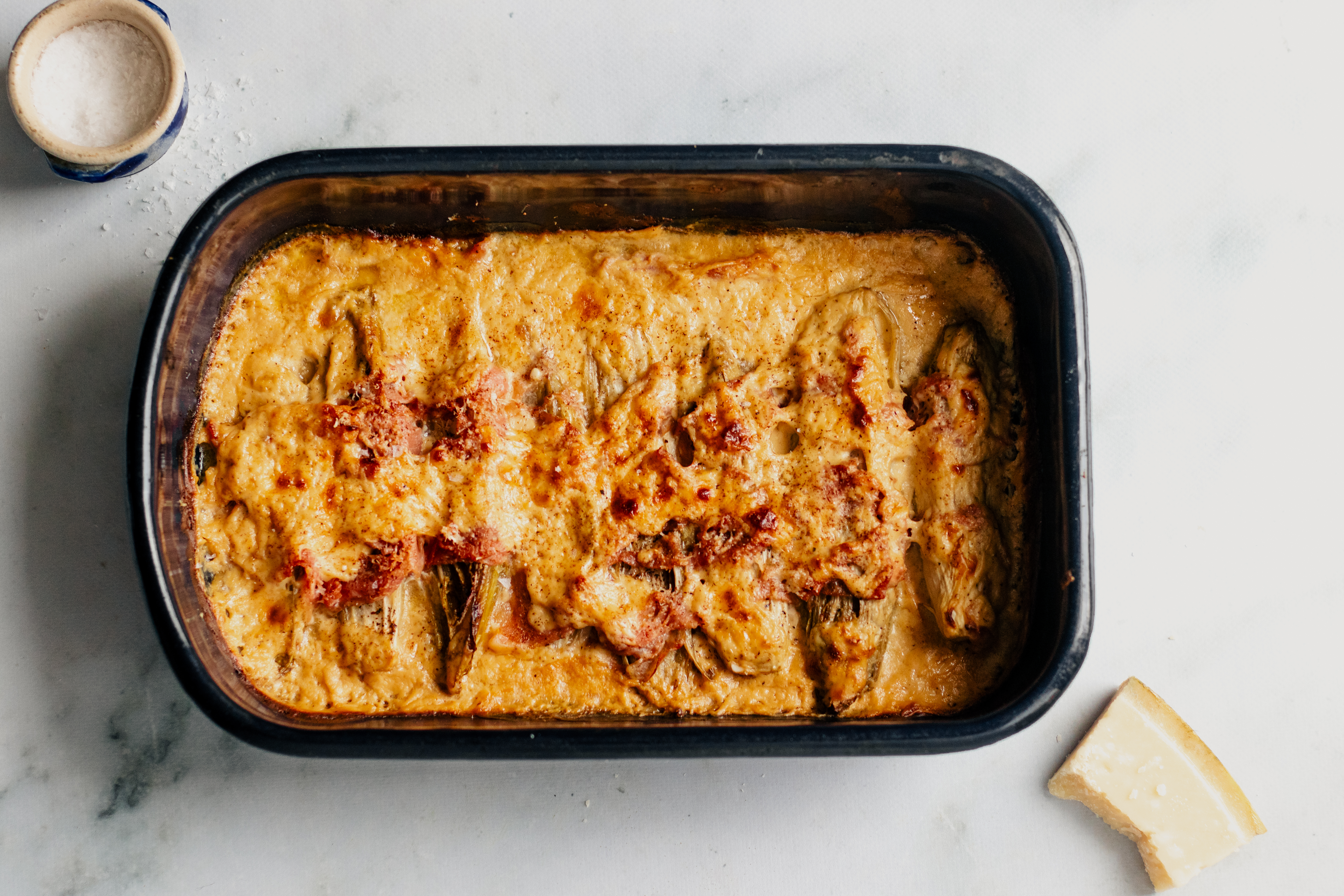 witlof met ham en kaas