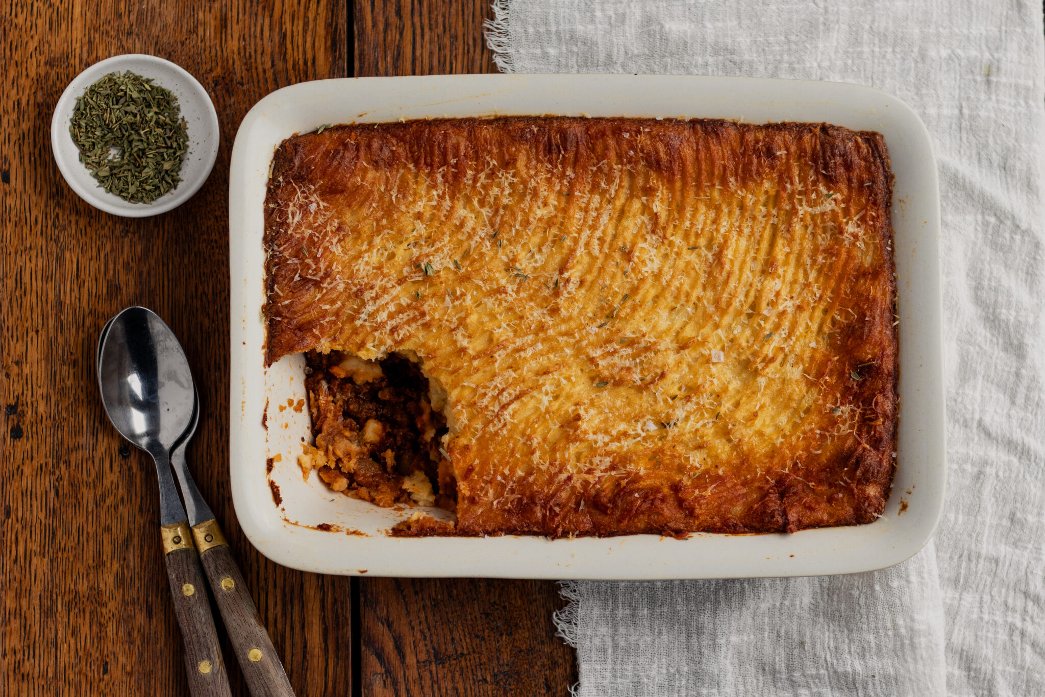 Jachtschotel met gehakt