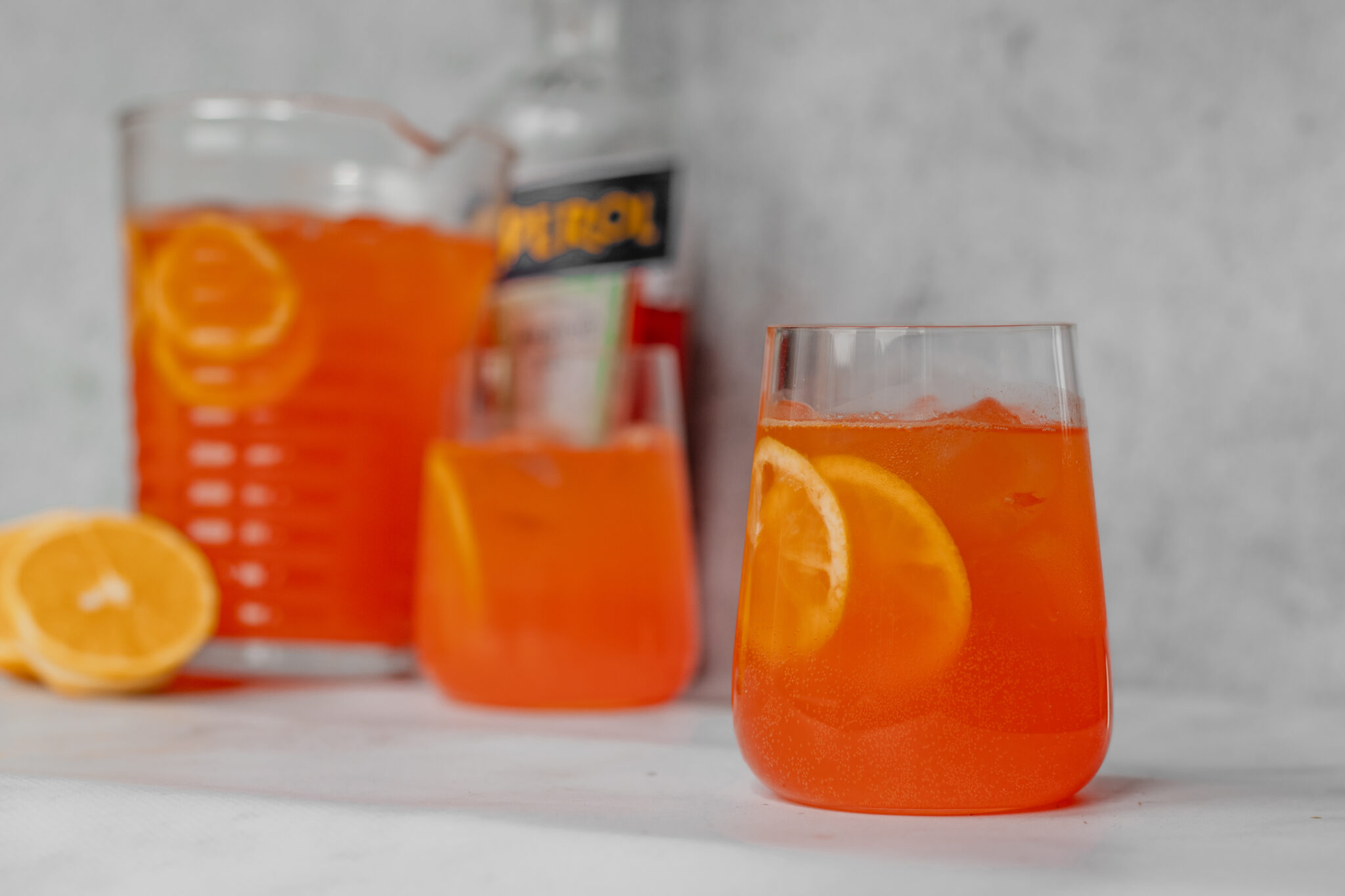 Aperol cocktial pitcher voor Koningsdag