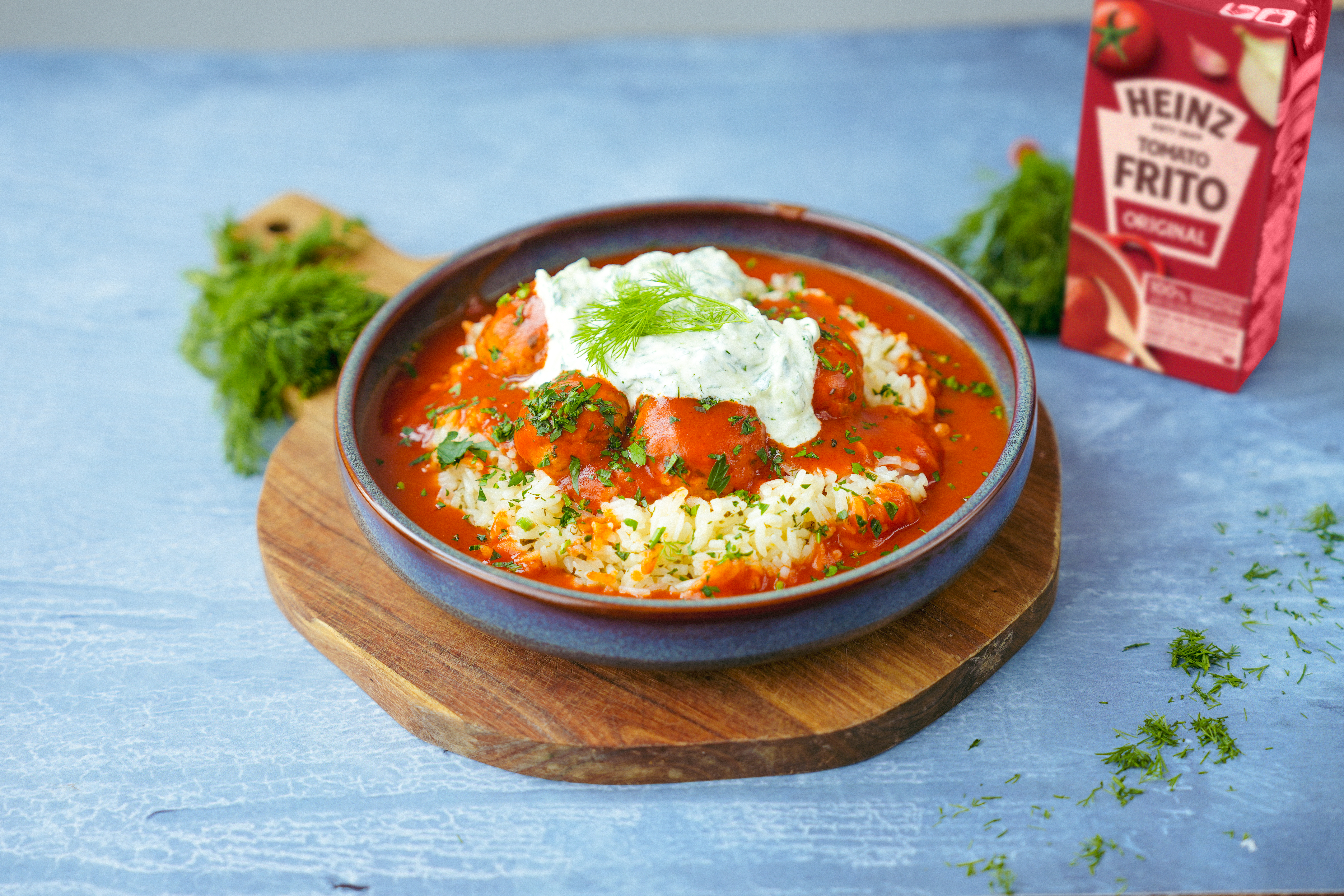 Griekse gehaktballetjes in tomatensaus