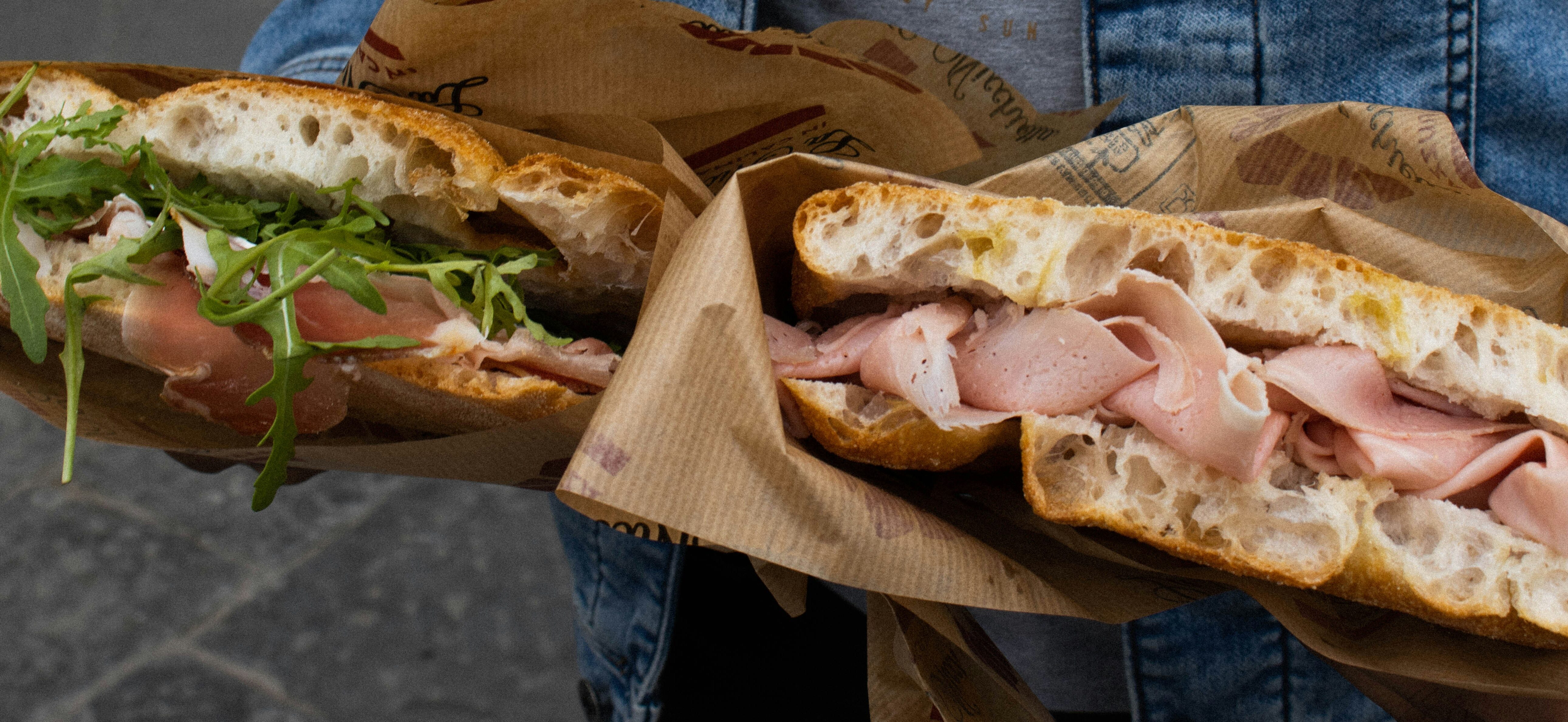 Schiacciata Italiaanse broodjes