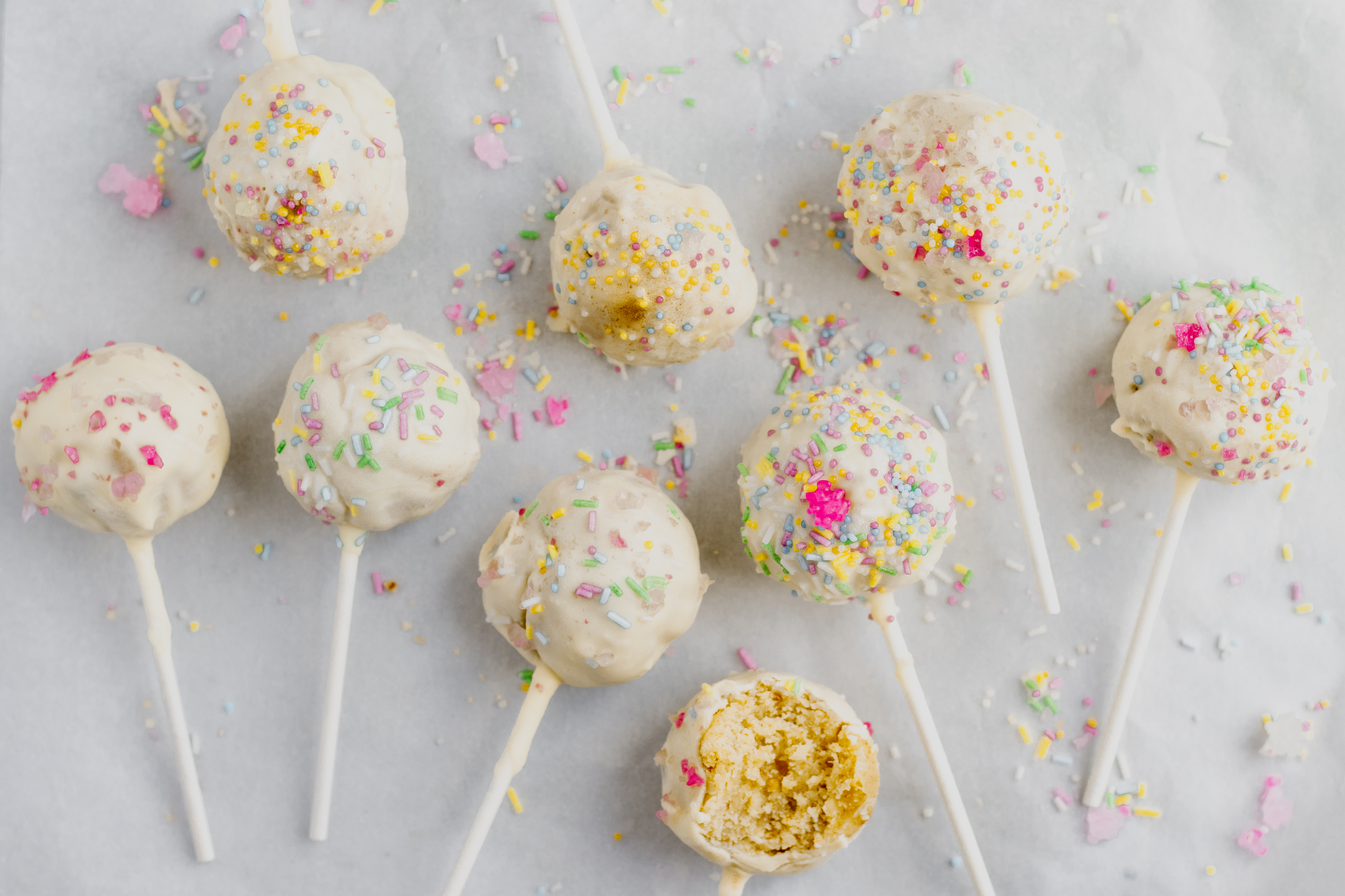 Cake pops maken / hapjes voor een kinderfeestje