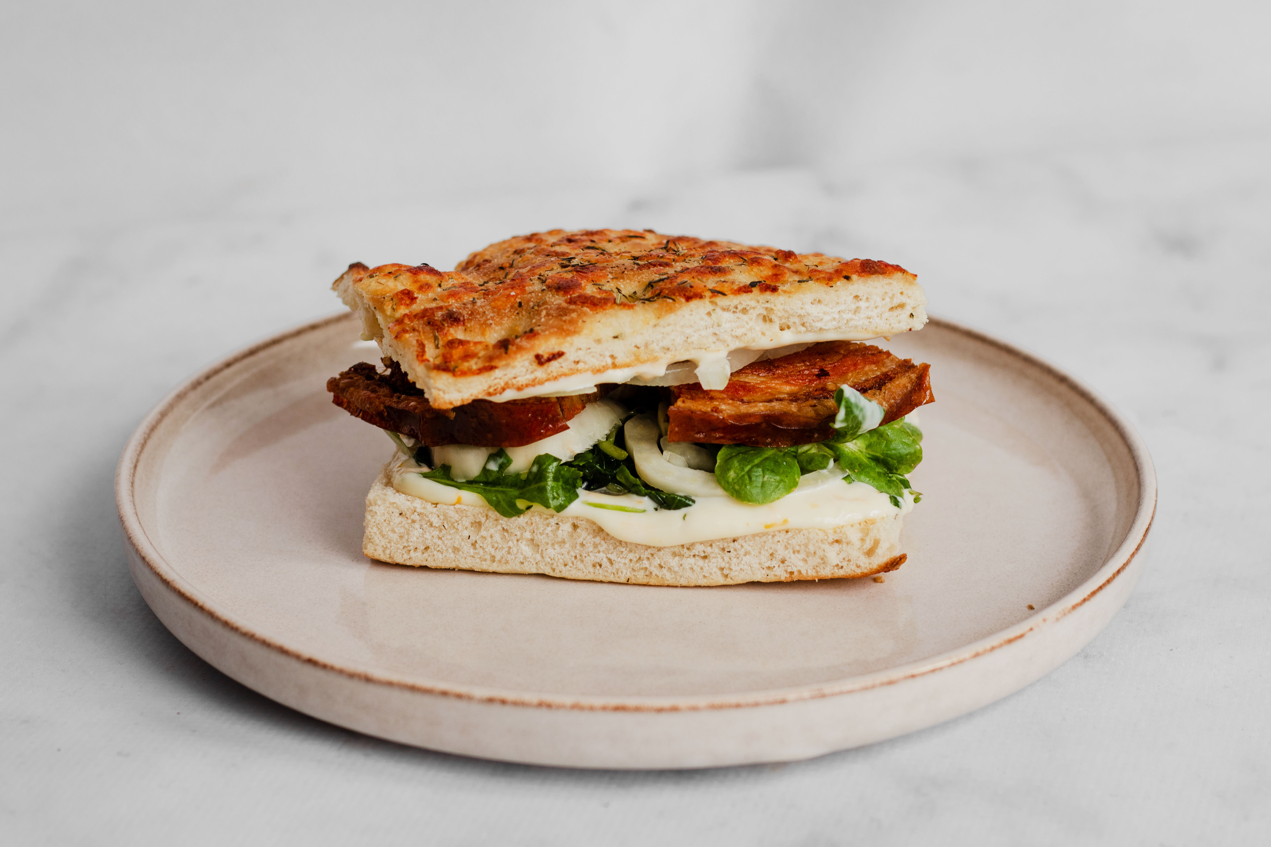 Lekker broodje met porchetta