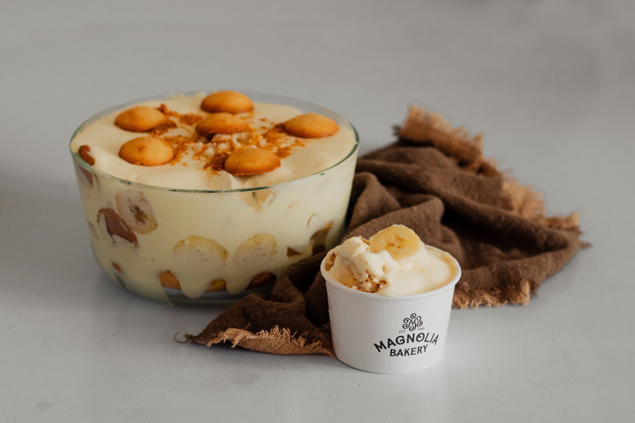 Bananenpudding van Magnolia Bakery