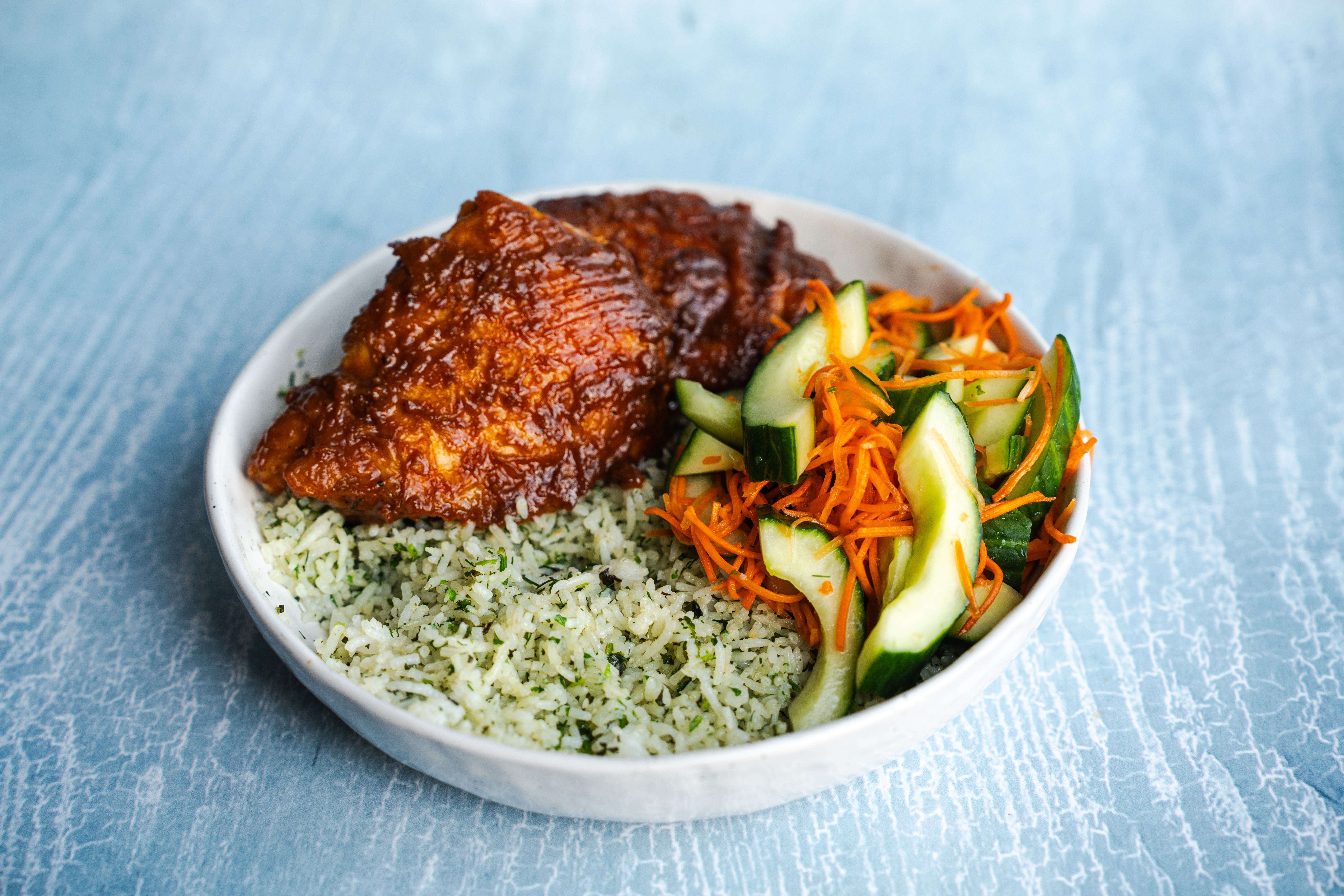 kruidenrijst met kip