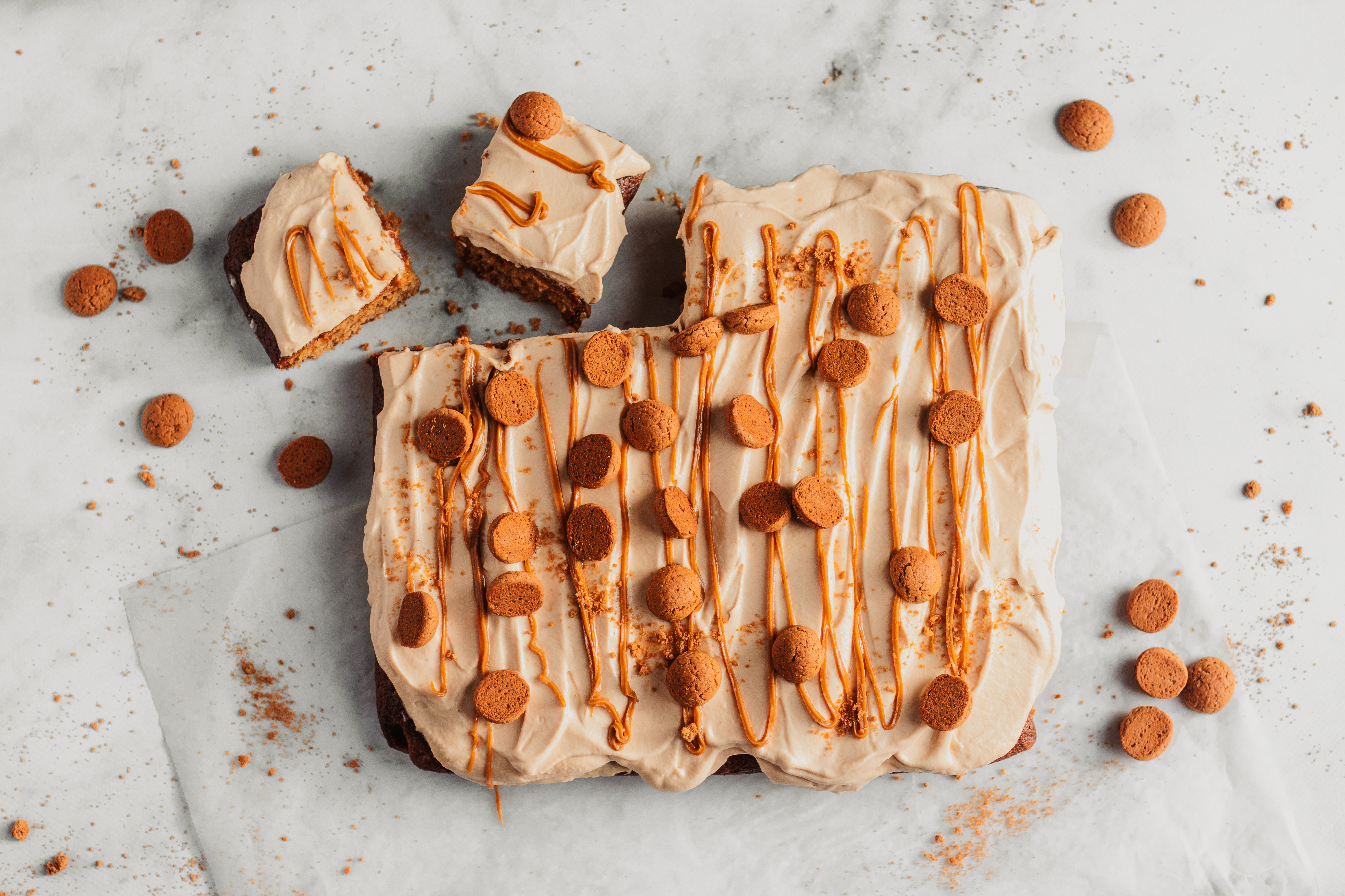 Pepernoten taart | recept voor de feestdagen