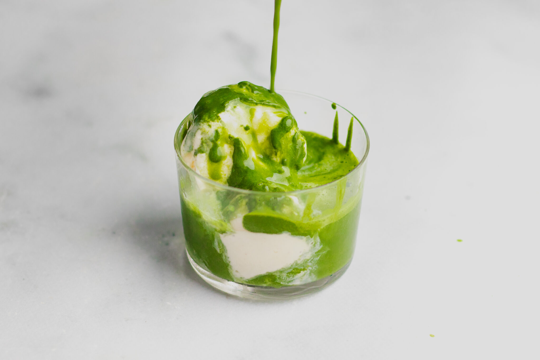 Matcha affogato | koicha matcha