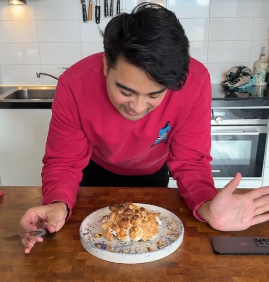 Baked alaska airfryer