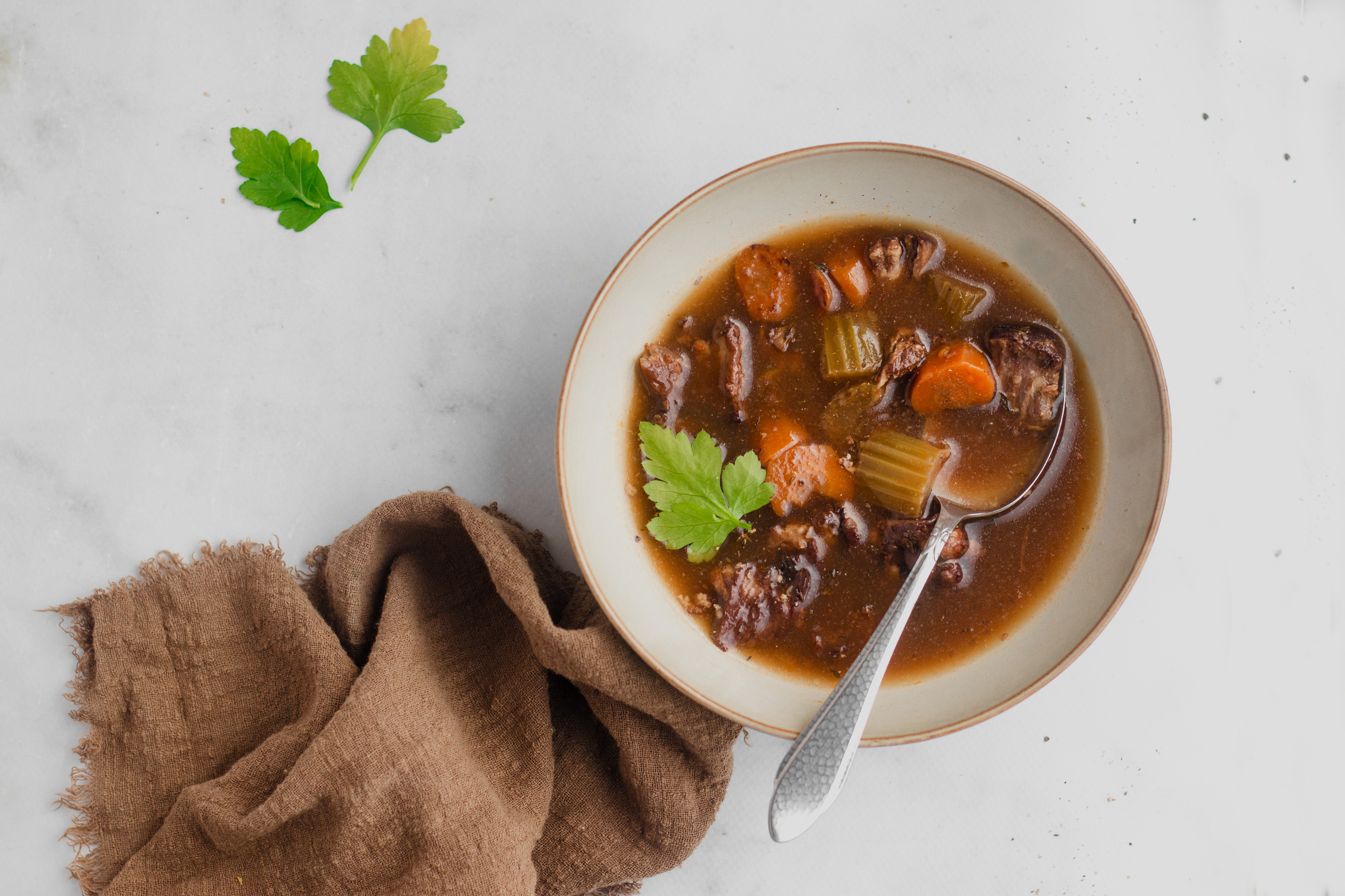 Ossenstaartsoep maken