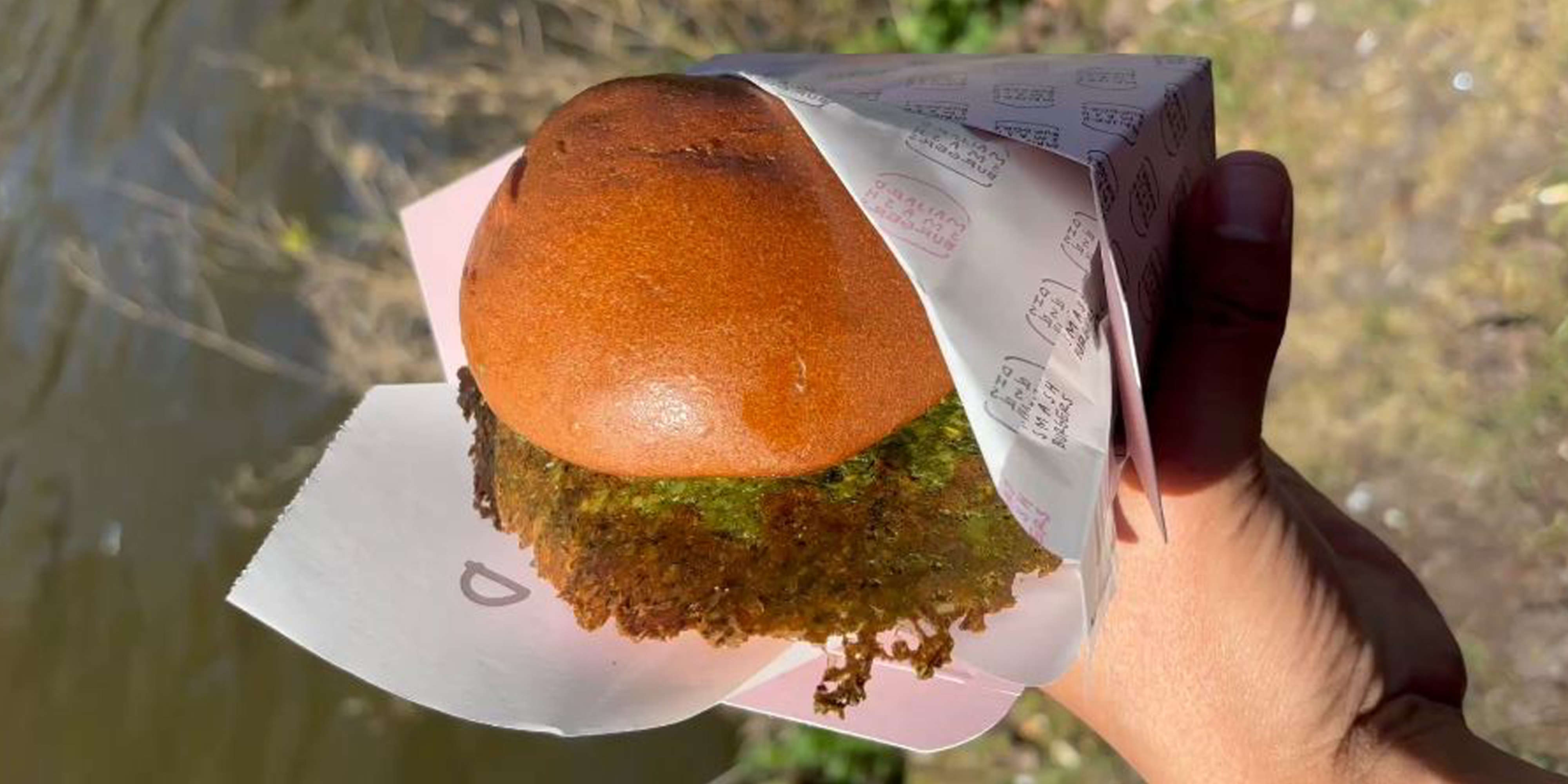 smashed falafel // maijard smashburgers