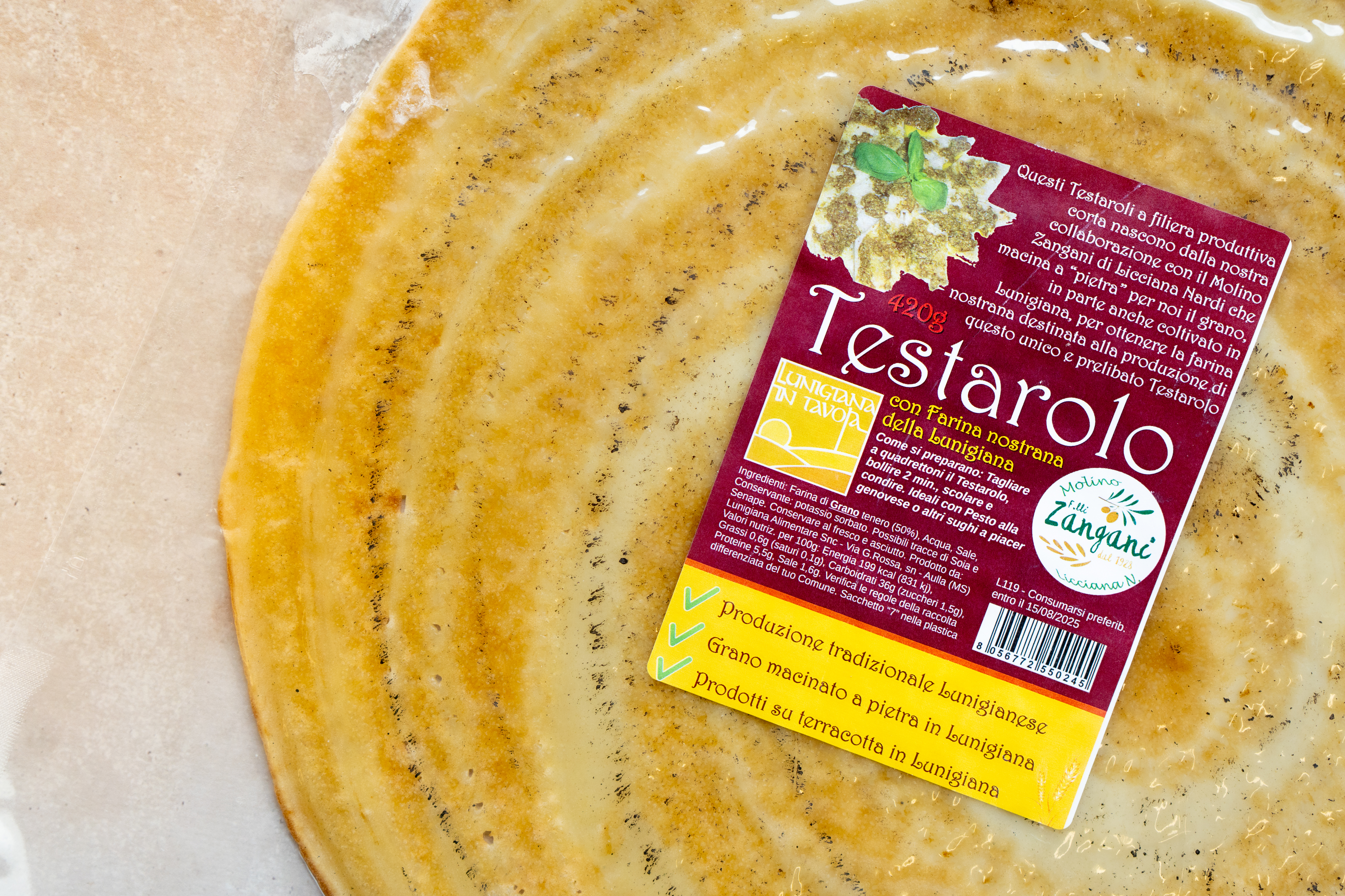 Testarolo oudste pastasoort