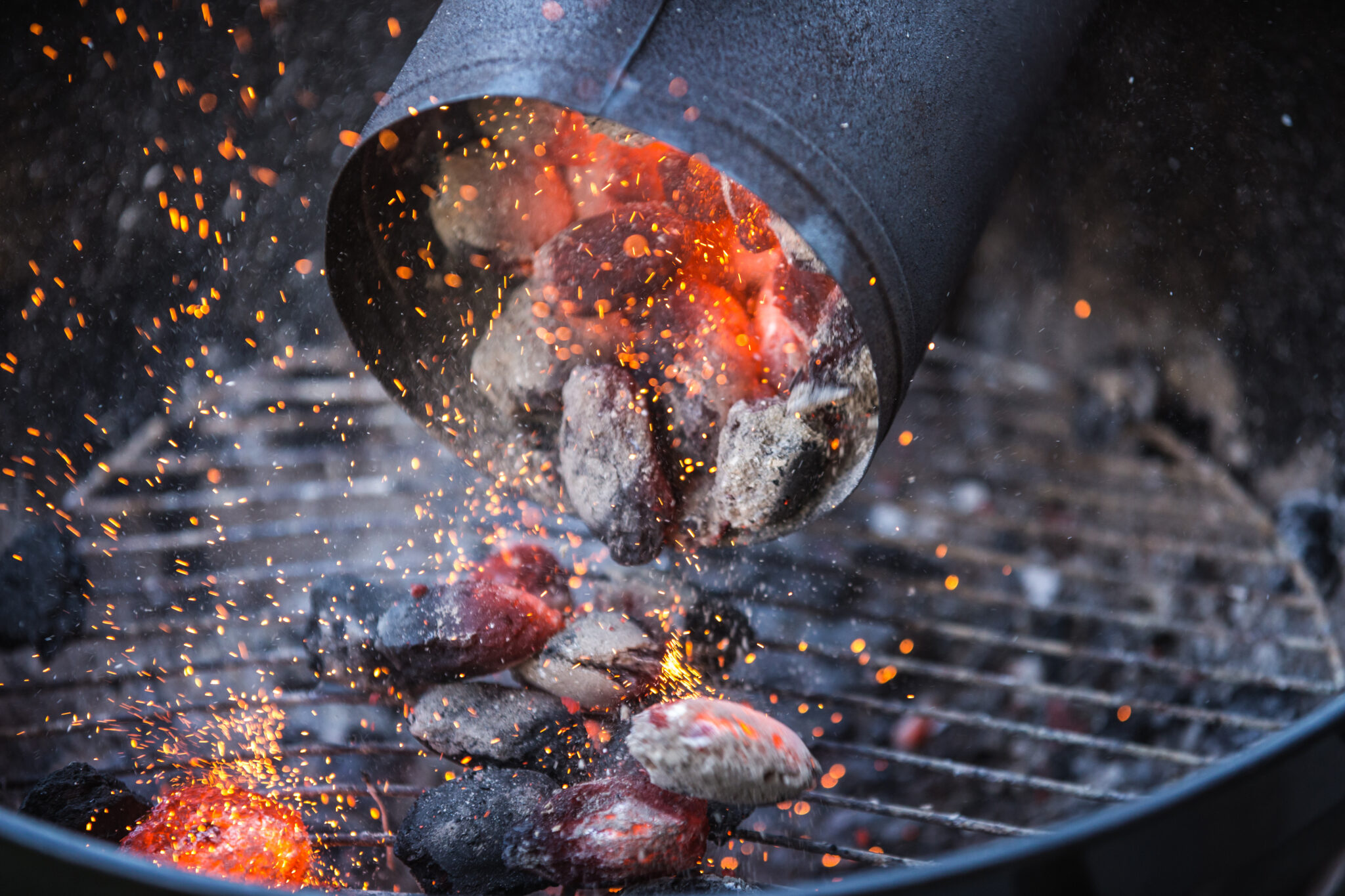 Barbecue met kolen / kolen bbq