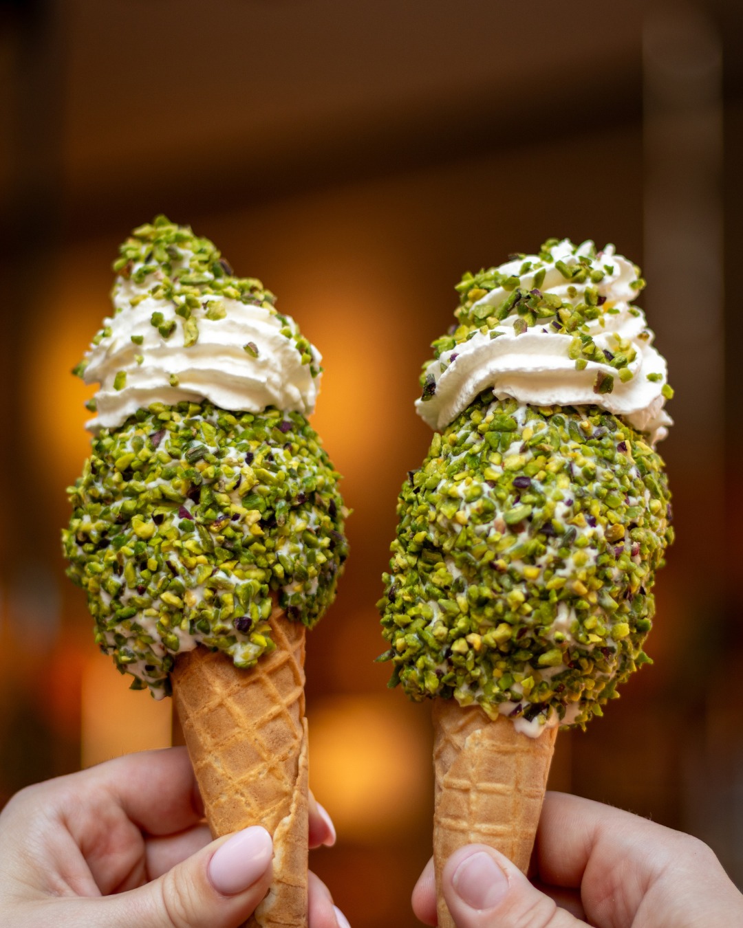 Viral pistache-ijsje van Madaq