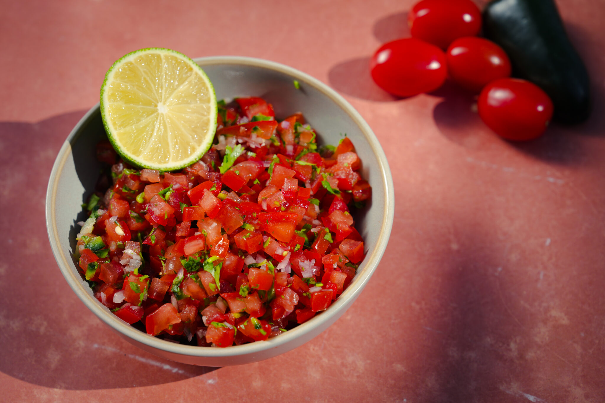Tomatensalsa maken