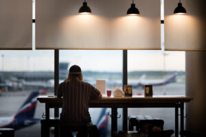 eten in schiphol / vliegveld
