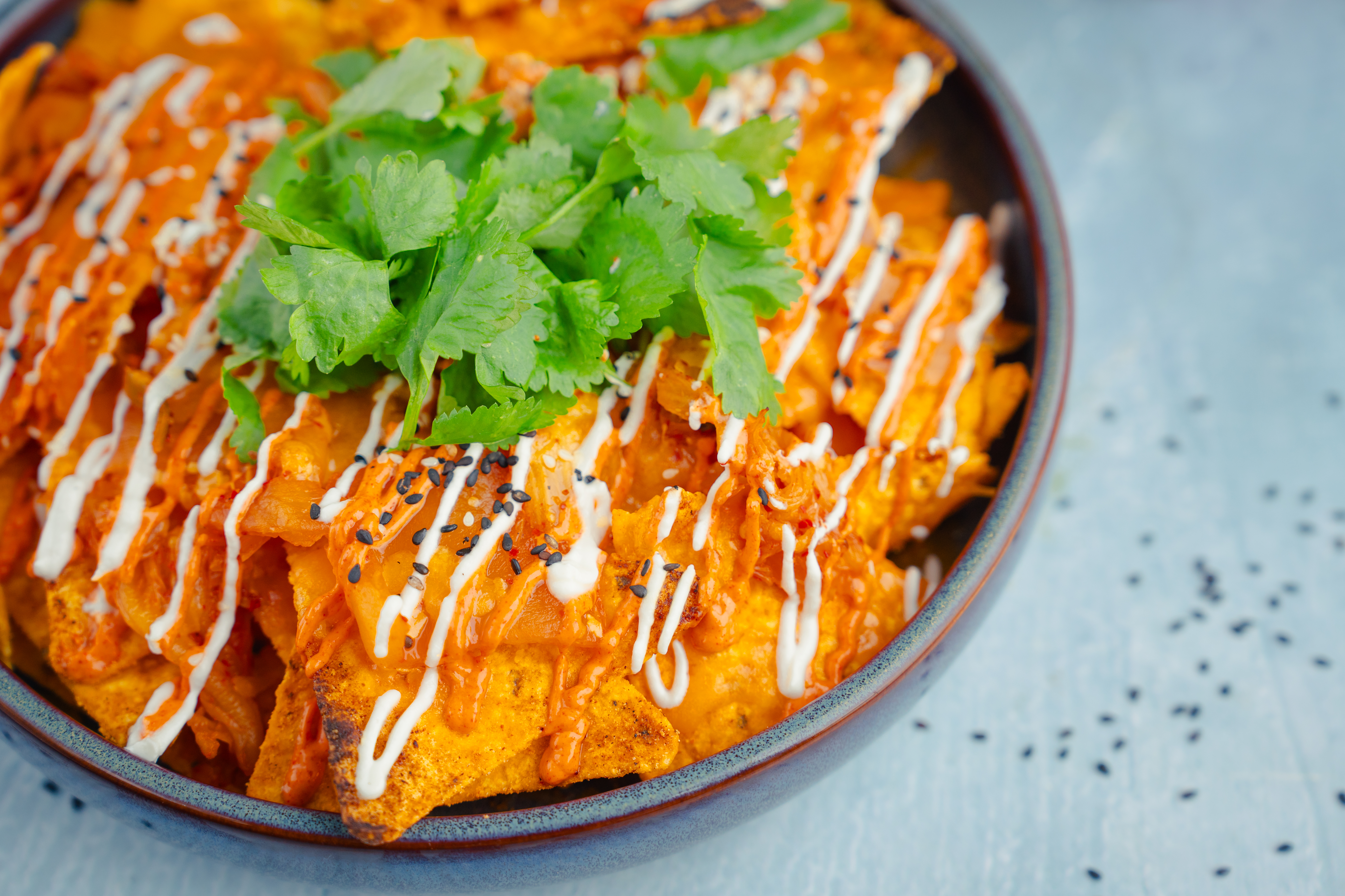 nacho's met kaas uit de oven