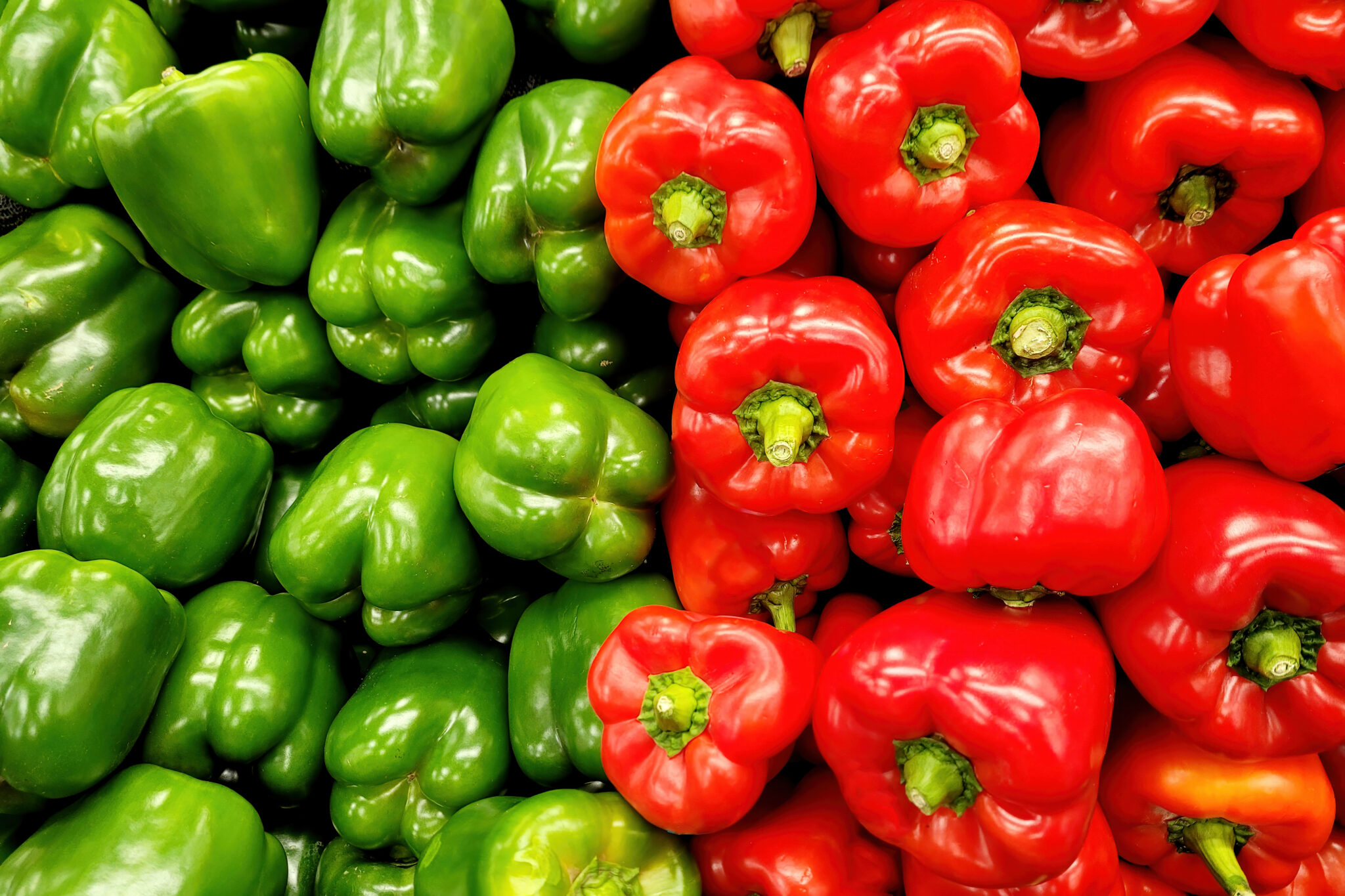 paprika snijden