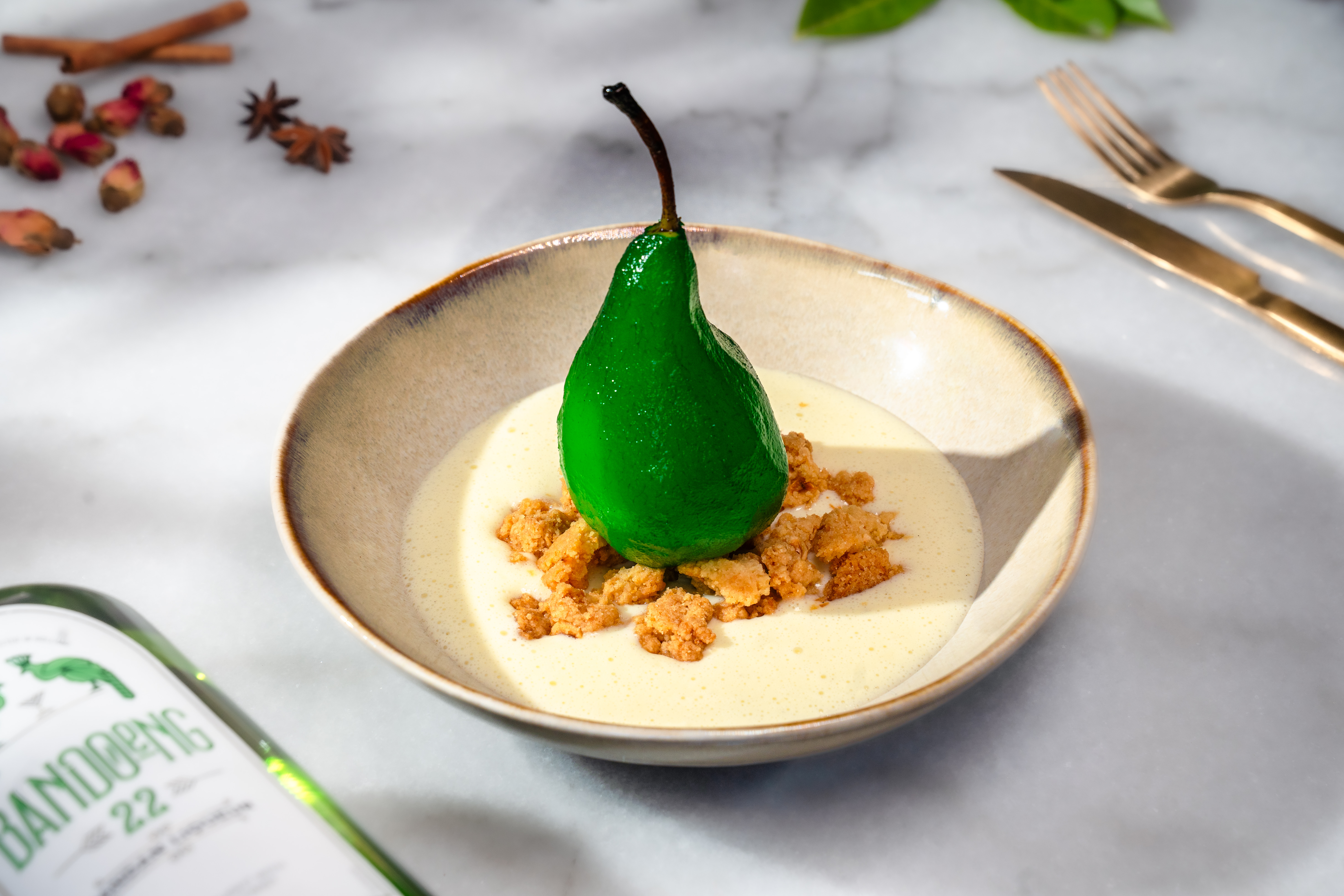 Stoofperen maken / stoofperen recept / groene stoofperen met pandan