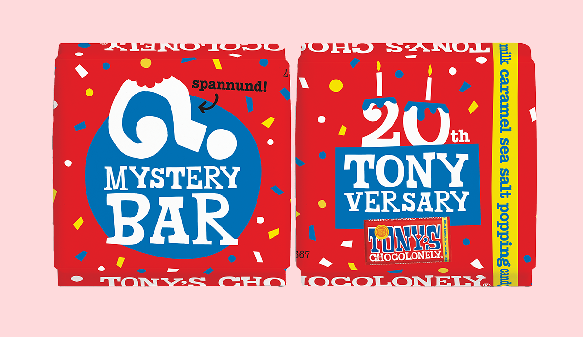 Tony's Chocolonely winactie / 20 jaar
