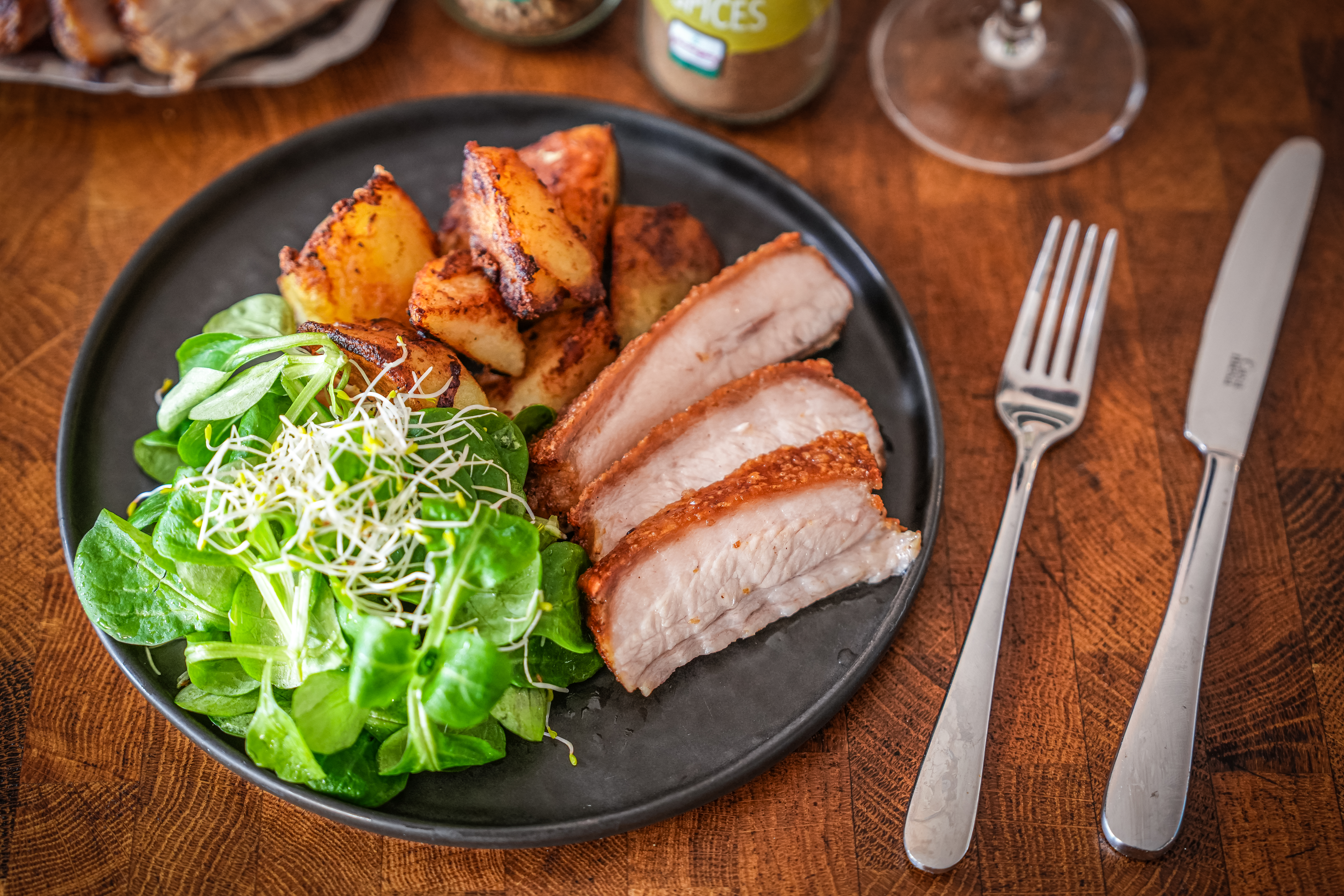 Buikspek uit de airfryer