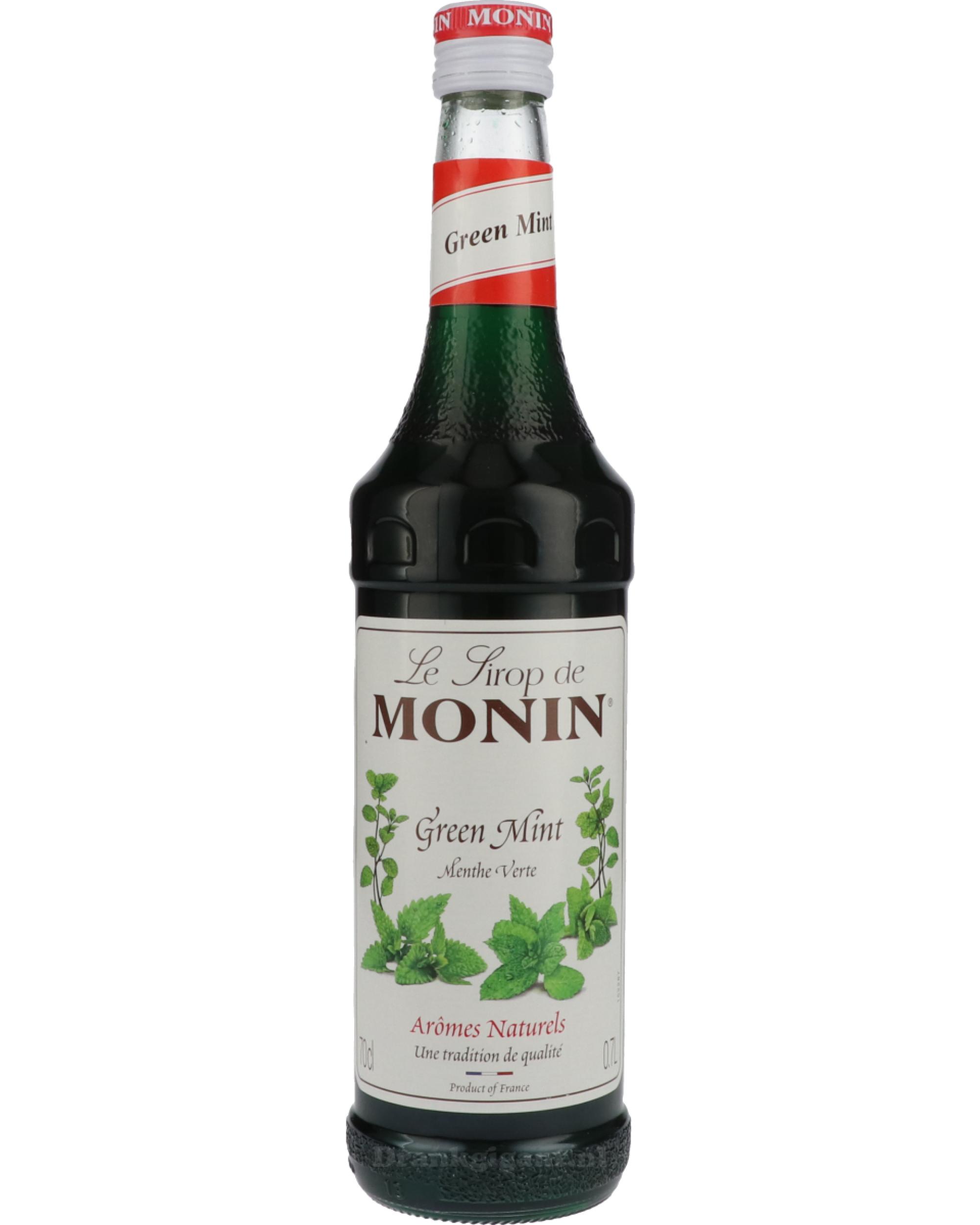 Groene muntsiroop van Monin